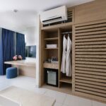 Nội thất phòng ngủ master - villa 3 phòng ngủ resort Oceanami Long Hải