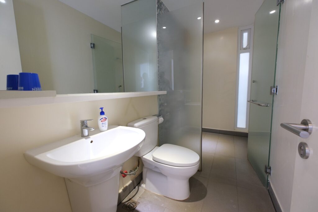 Nhà tắm, vệ sinh - villa 3 phòng ngủ resort Oceanami Long Hải