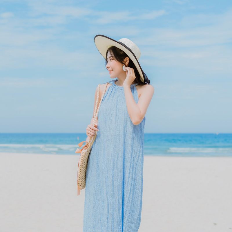 Váy đi biển cho bạn nữ