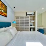 giường đôi và nội thất trong villa 4 phòng ngủ 2